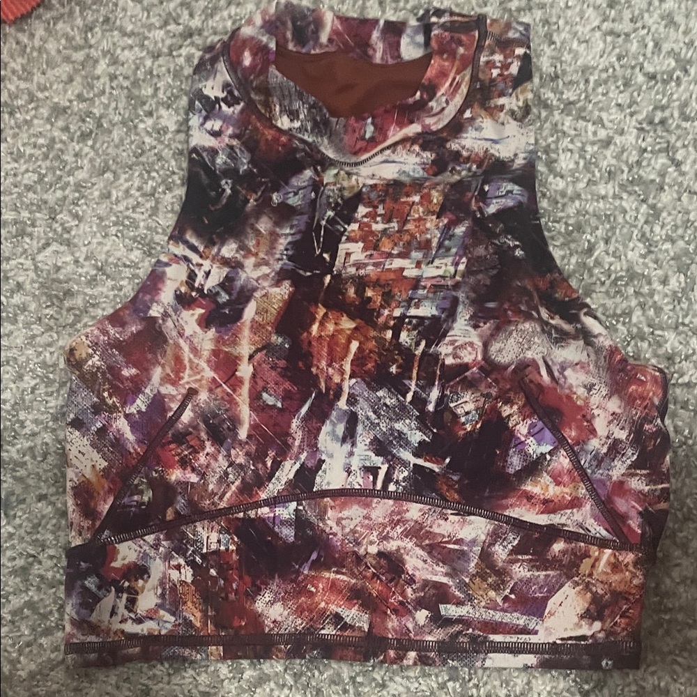 Abstract Print Women's Top